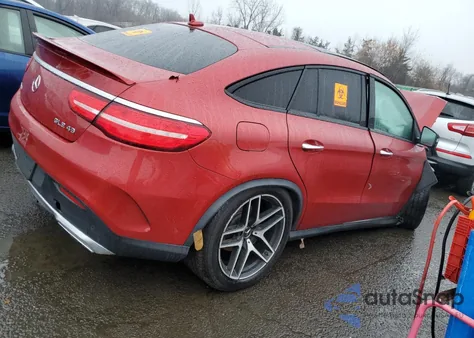 2018 Mercedes-Benz Gle Coupe 43 Amg from USA, damaged, VIN 4JGED6EB8JA096328